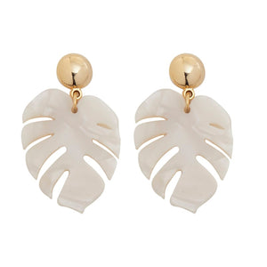 Gold Havana Aloha Earrings