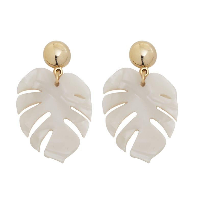 Gold Havana Aloha Earrings