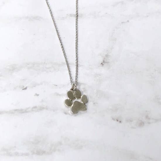 Paw Print Necklace