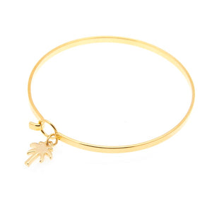 Gold "Palm Springs" Bangle Bracelet