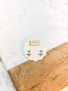 Anchors Away Stud Earrings