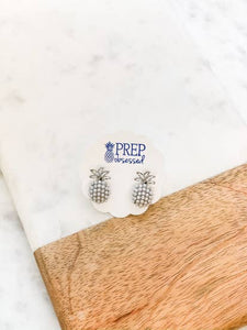 Pineapple Pearl Studs