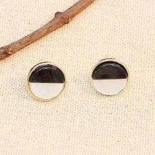 Load image into Gallery viewer, Geometric Resin Stud Earrings
