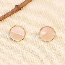 Load image into Gallery viewer, Geometric Resin Stud Earrings
