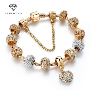 Luxury Crystal Heart Charm